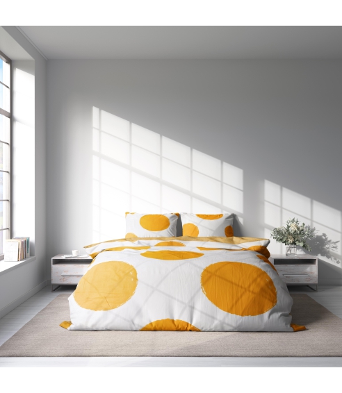 Bedding Set „Orange Bliss“. Bedding sets 140x200