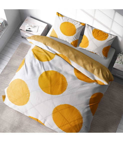Bedding Set „Orange Bliss“. Bedding sets 140x200