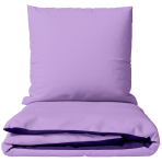 Bedding Set „Orchid Pansy“. Bedding sets 155x200, 140x200 cm, 150x200 cm, 160x200 cm, 180x200 cm, 200x200 cm, 200x220 cm, 220x240 cm. Light purple bedding set with a dark purple reverse side.