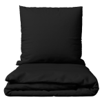 Bedding Set „Ozai“. Bedding sets 155x200, 140x200 cm, 150x200 cm, 160x200 cm, 180x200 cm, 200x200 cm, 200x220 cm, 220x240 cm. Sleek black bedding set, adding elegance to any bedroom.