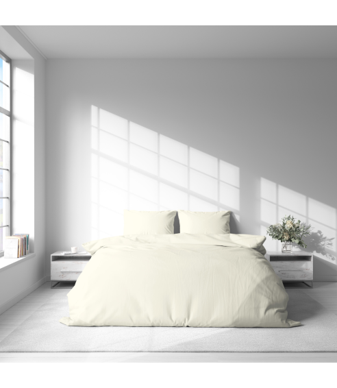 Bedding Set „Pale Vanilla“. Cotton bedding sets