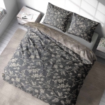Bedding Set „Pathways“. Bedding sets with plants, 140x200 cm, 200x200 cm, 200x220 cm