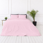 Bedding Set „Piggy“. Bedding sets 135x200, 140x200 cm, 200x200 cm, 200x220 cm, 220x240 cm. Stylish pink bedding set, adding a pop of color to your bedroom decor.