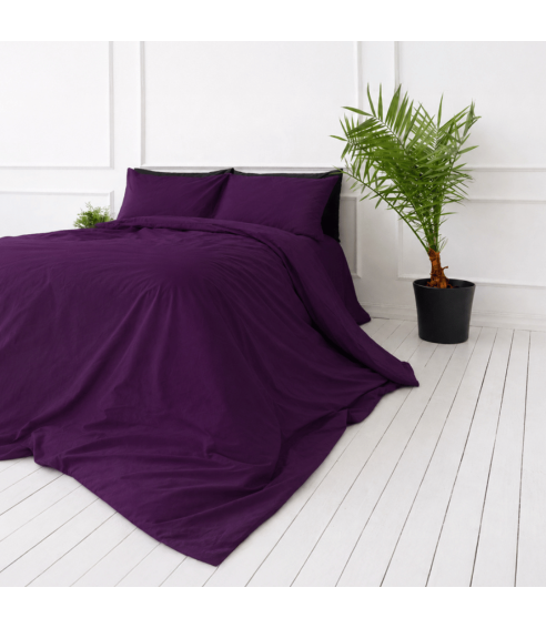 Bedding Set „Plum“. Cotton bedding sets