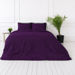 Bedding Set „Plum“. Bedding sets 155x200, 140x200 cm, 150x200 cm, 160x200 cm, 180x200 cm, 200x200 cm, 200x220 cm, 220x240 cm. Rich plum-colored bedding set with a plain pattern-free design. Bedding Set „Plum“. Bedding sets 155x200, 140x200 cm, 150x200 cm, 160x200 cm, 180x200 cm, 200x200 cm, 200x220 cm, 220x240 cm. Rich plum-colored bedding set with a plain pattern-free design.