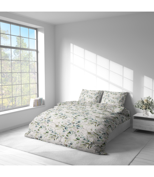 Bedding Set „Quiet Greens“. Cotton bedding sets