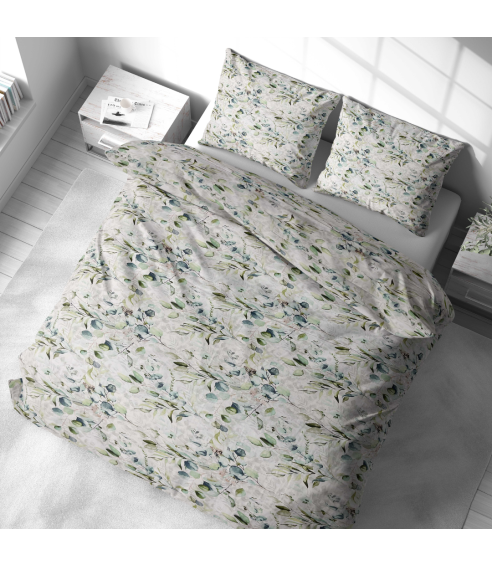 Bedding Set „Quiet Greens“. Cotton bedding sets