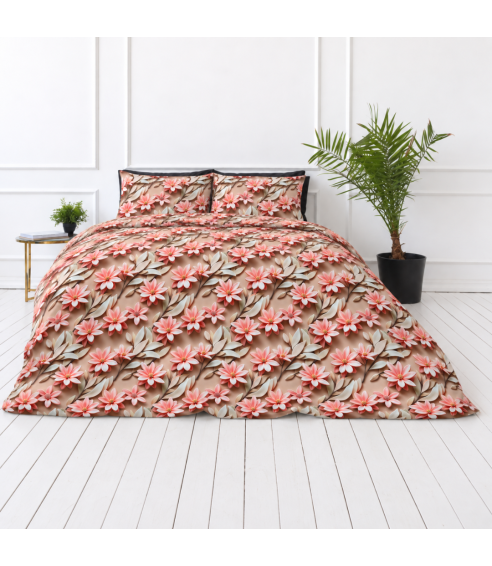 Bedding Set „Rosy Whisper“. Bedding sets 140x200