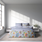 Bedding Set „Colourful folk“. Bedding sets 140x200, 140x200 cm, 200x200 cm