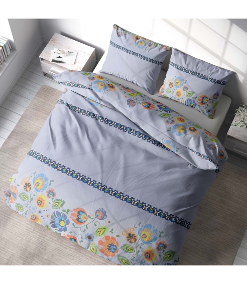 Bedding Set „Colourful folk“. Cotton bedding sets