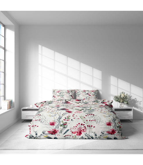 Bedding Set „Sparkling Flowers“. Bedding sets 140x200
