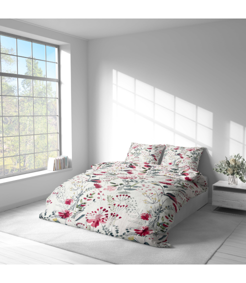 Bedding Set „Sparkling Flowers“. Bedding sets 140x200
