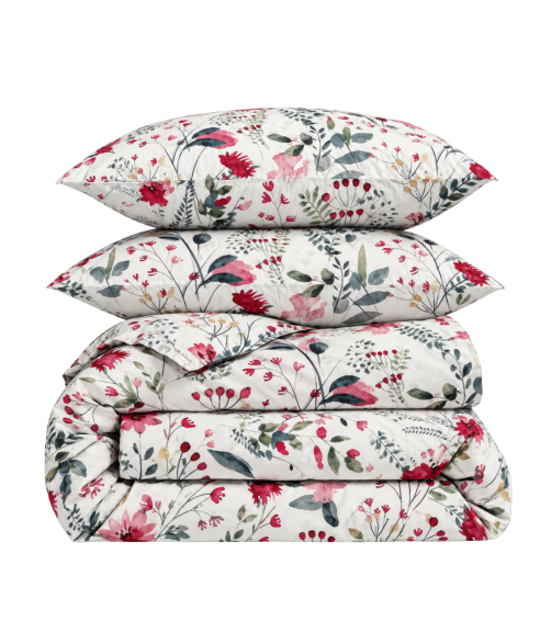 Bedding Set „Sparkling Flowers“. Bedding sets 140x200