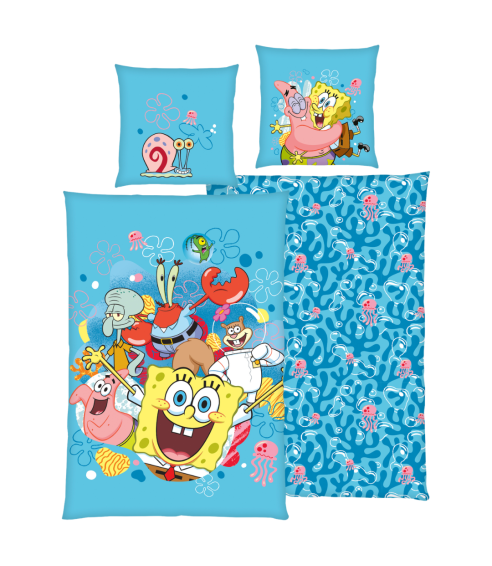 Bedding Set „SpongeBob SquarePants“. Cotton bedding sets