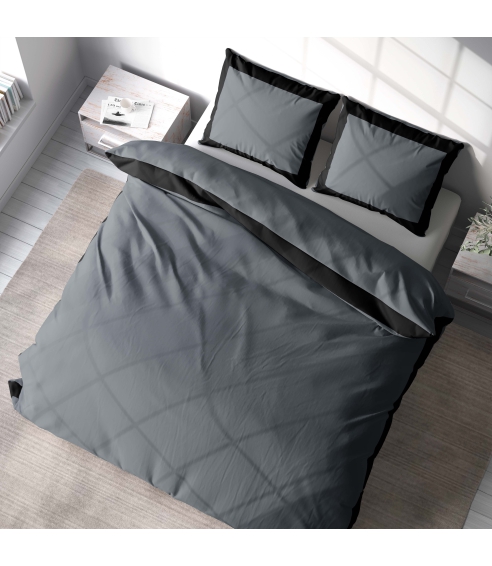 Bedding Set „Squared Dark“. Bedding sets 200x220