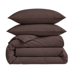 Bedding Set „Stucco“. Bedding sets 155x200, 140x200 cm, 150x200 cm, 160x200 cm, 180x200 cm, 200x200 cm, 200x220 cm, 220x240 cm. Solid dark brown bedding set without a pattern. Bedding Set „Stucco“. Bedding sets 155x200, 140x200 cm, 150x200 cm, 160x200 cm, 180x200 cm, 200x200 cm, 200x220 cm, 220x240 cm. Solid dark brown bedding set without a pattern.
