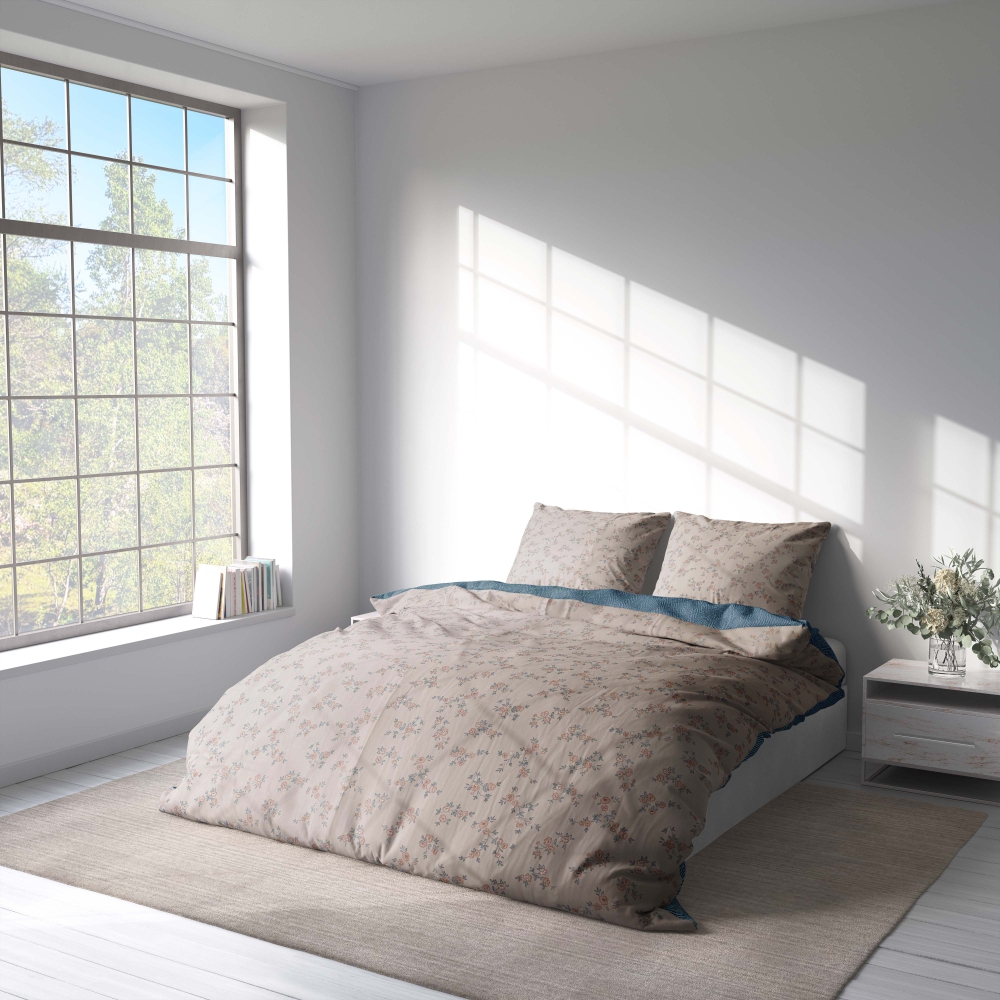Bedding Set „Subtle“. Patterned bedding sets, 140x200 cm, 150x200 cm, 160x200 cm, 180x200 cm, 200x200 cm, 200x220 cm