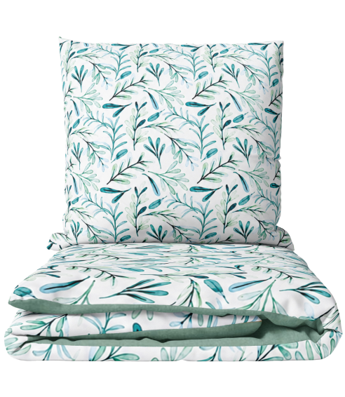 Bedding Set „Teal Grove“. Bedding sets 140x200