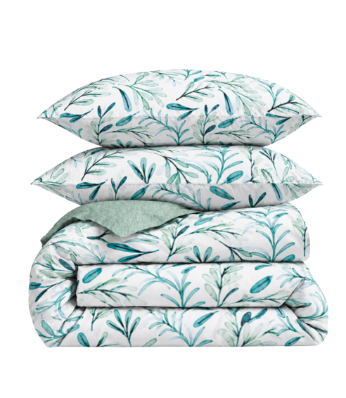 Bedding Set „Teal Grove“. Bedding sets 140x200