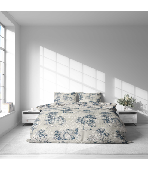 Bedding Set „Toile De Jouy Classic“. Bedding sets 140x200