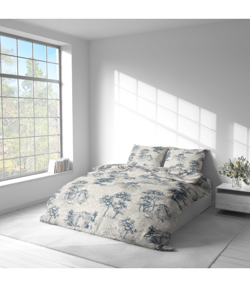 Bedding Set „Toile De Jouy Classic“. Bedding sets 140x200