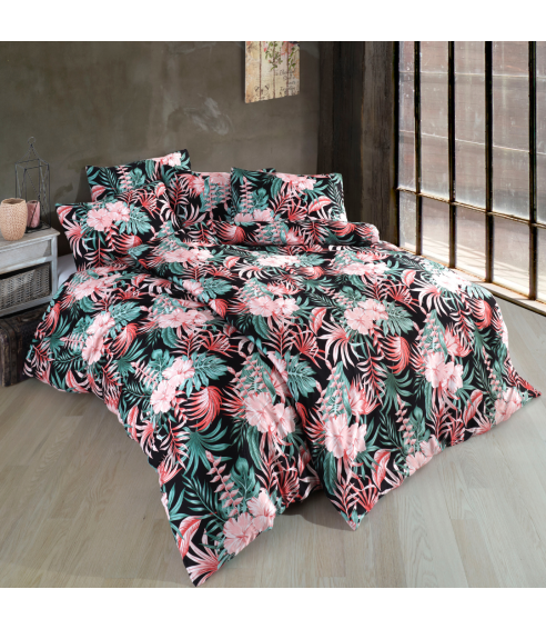 Bedding Set „Walter Pink“. Cotton bedding sets