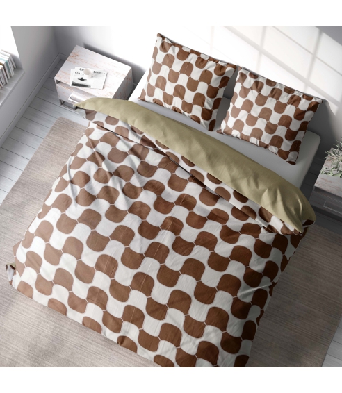 Bedding Set „Wavy delight“. Bedding Sets 180x200