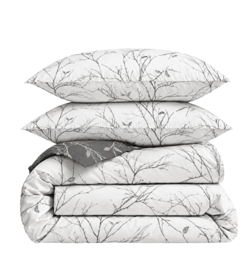 Bedding Set „Woodland Gray“. Bedding sets 140x200