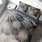 Bedding Set „Woodland“. Patterned bedding sets, 140x200 cm, 200x200 cm, 200x220 cm. Bedding set with delicate and subtle patterns.