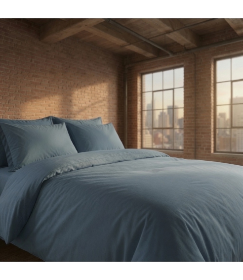 Bedding Set „Yale Blue“. Bedding sets 140x200