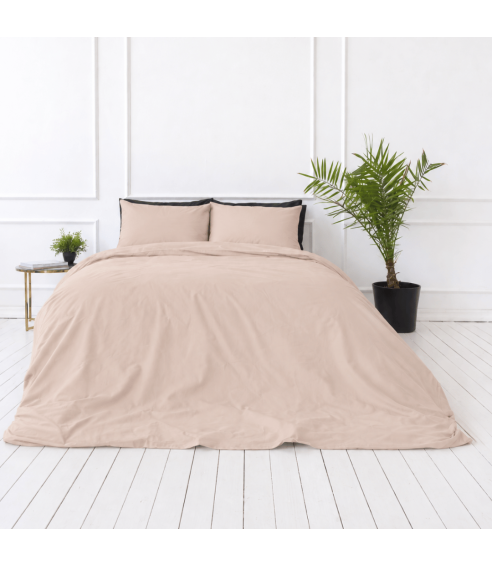 Percale Bedding Set „Classic Coffee Percale“. Percale bedding sets