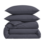 Percale Bedding Set „Dark Grey Percale“. Bedding sets 150x200, 140x200 cm, 150x200 cm, 160x200 cm, 180x200 cm, 200x200 cm, 200x220 cm, 220x240 cm. Solid dark grey bedding set without a pattern. Percale Bedding Set „Dark Grey Percale“. Bedding sets 150x200, 140x200 cm, 150x200 cm, 160x200 cm, 180x200 cm, 200x200 cm, 200x220 cm, 220x240 cm. Solid dark grey bedding set without a pattern.