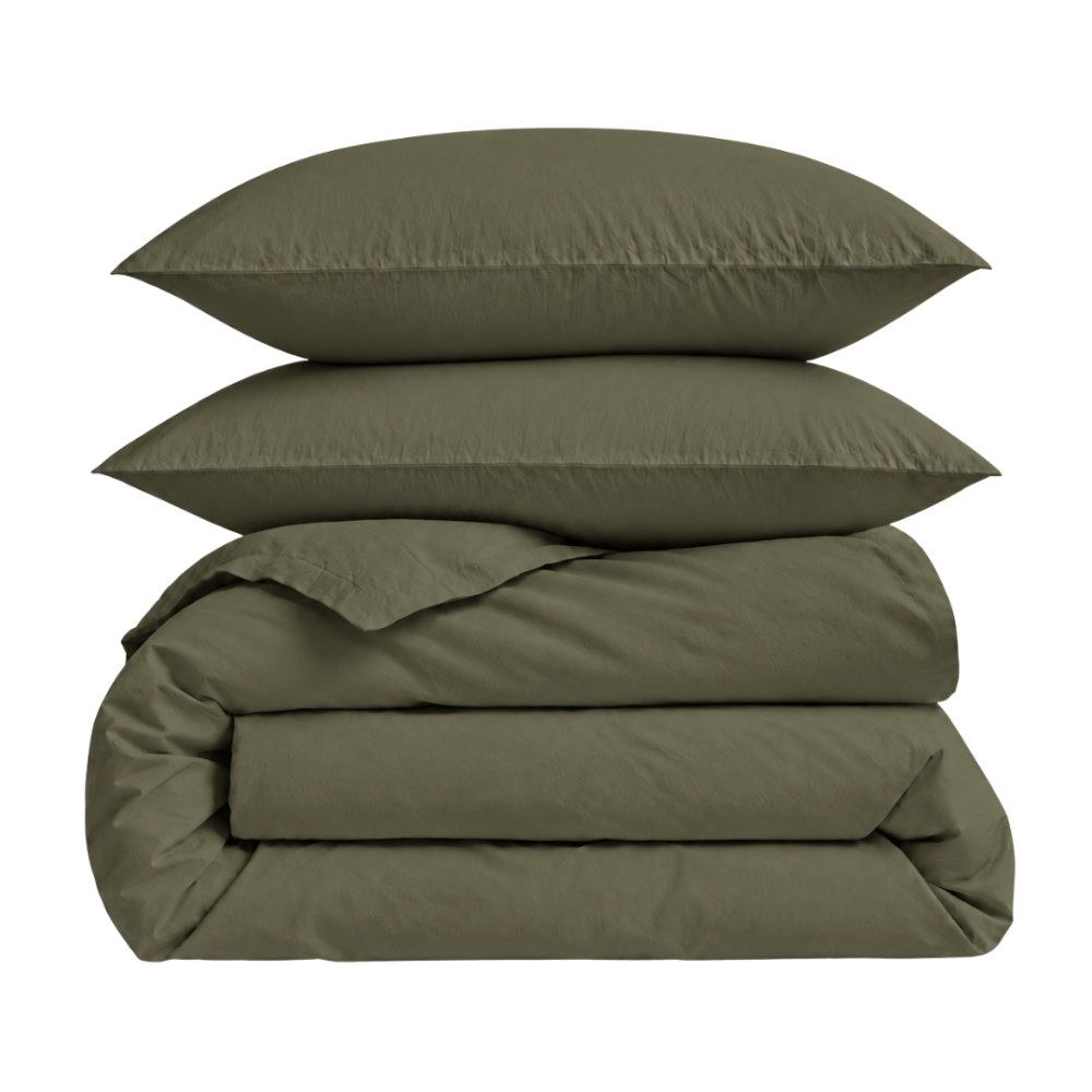 Percale Bedding Set „Moss Green Percale“. Bedding sets 150x200, 140x200 cm, 150x200 cm, 160x200 cm, 180x200 cm, 200x200 cm, 200x220 cm, 220x240 cm. Plain olive green bedding set without a pattern. Percale Bedding Set „Moss Green Percale“. Bedding sets 150x200, 140x200 cm, 150x200 cm, 160x200 cm, 180x200 cm, 200x200 cm, 200x220 cm, 220x240 cm. Plain olive green bedding set without a pattern.