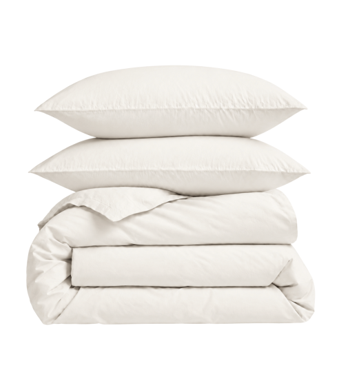 Percale Bedding Set „Snow White Percale“. Percale bedding sets