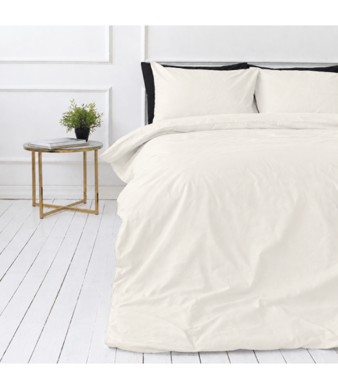 Percale Bedding Set „Snow White Percale“. Percale bedding sets