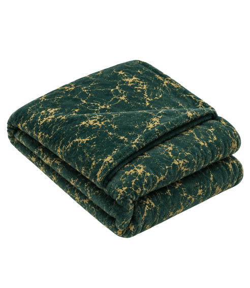 Blanket „Gilded Green fleece blanket“. Blankets