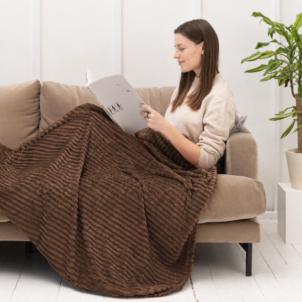 Blanket „Umber“. Blankets, 200x220 cm