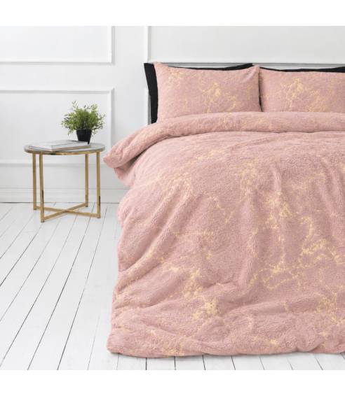 Plush Bedding Set “Minky Gilded Rose”. Bedding sets 200x220