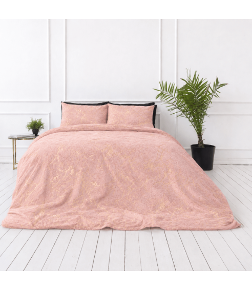 Plush Bedding Set “Minky Gilded Rose”. Bedding sets 200x220