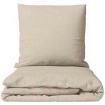 Plush Bedding Set “Minky Beige”. Plush Bedding, 200x220 cm. Sand-colored plush bedding set for a warm and cozy sleep.