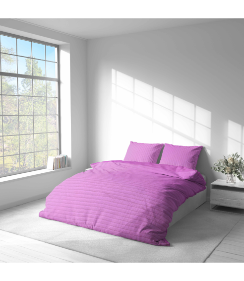 Plush Bedding Set “Minky Violet”. Bedding sets 200x220