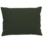 Premium satin pillowcases “Dark green”. Pillowcases 50x70