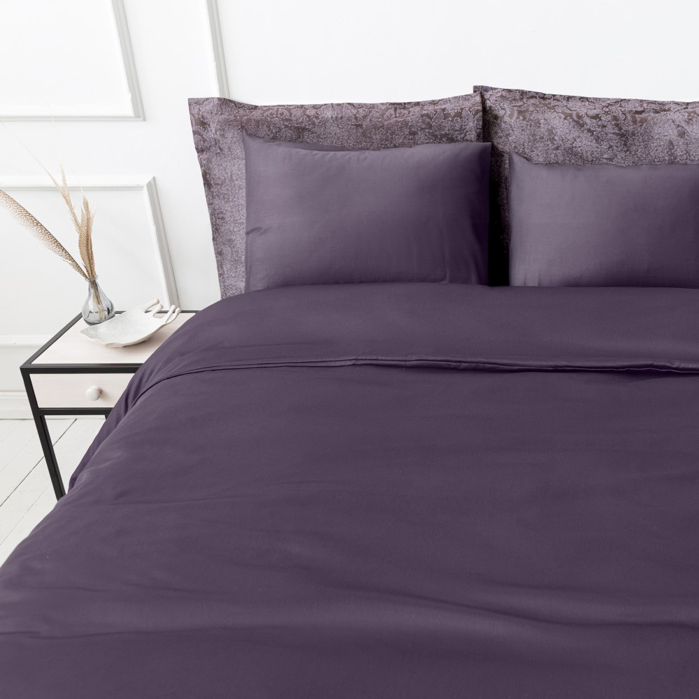 Premium satin pillowcases “Mauve”. Pillowcases 50x70