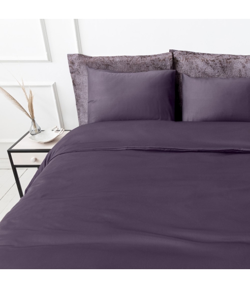 Premium satin pillowcases “Mauve”. Pillowcases 50x70