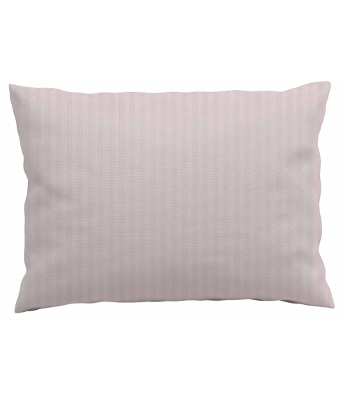 Premium satin pillowcases “Seashell Pink Stripe Satin Pillowcase”. Pillowcases 50x70