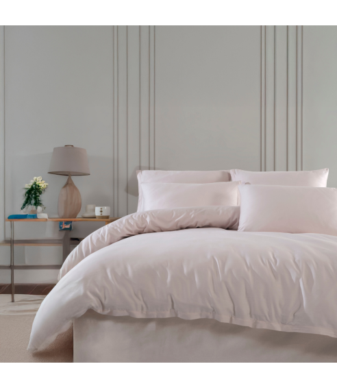 Premium Sateen Bedding Set „Beige“. Satin bedding sets