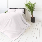 Premium Sateen Bedding Set „Crystal“. Pink bedding, 140x200 cm, 200x200 cm, 200x220 cm