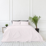 Premium Sateen Bedding Set „Crystal“. Pink bedding, 140x200 cm, 200x200 cm, 200x220 cm