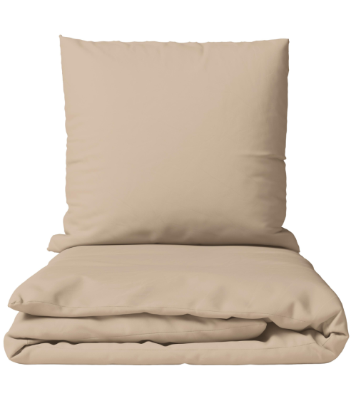 Premium Sateen Bedding Set „Classic coffee“. Satin bedding sets