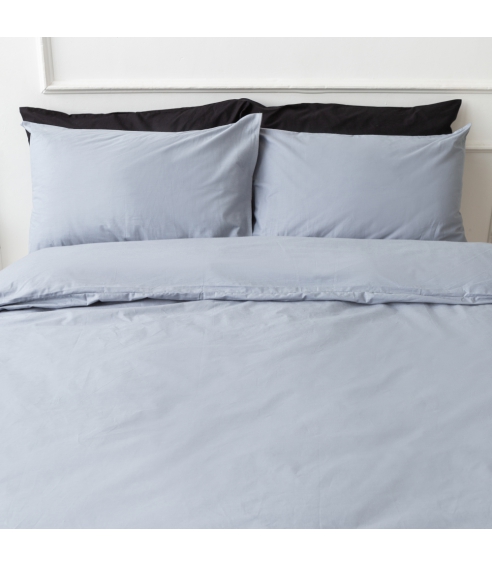 Premium Sateen Bedding Set „Classic grey“. Satin bedding sets